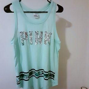 Victoria Secret- Pink- Bling- muscle shirt!